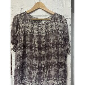 Velvet‎ By Graham And Spencer Anthropologie Woman's Extra Large Metallic Top